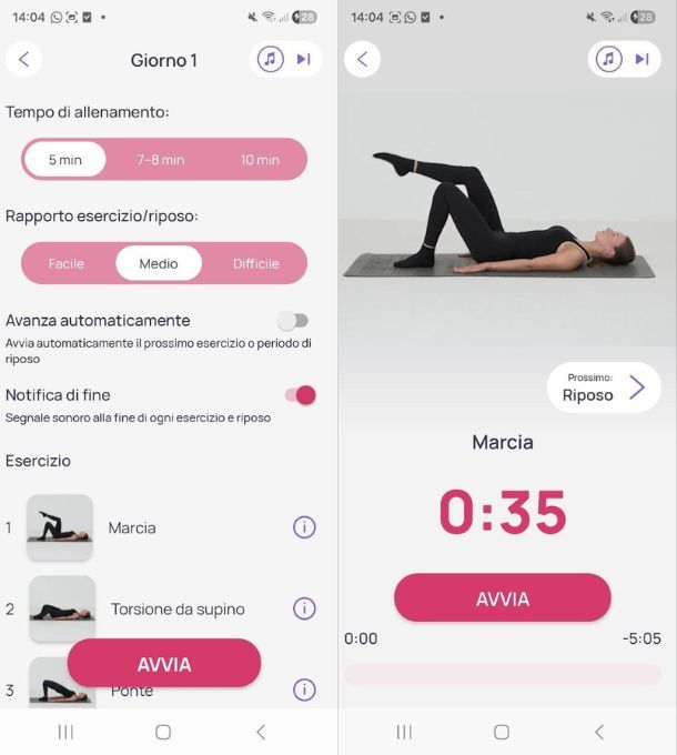 Migliori app pilates