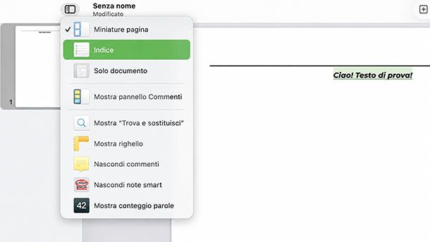 Indice Pages