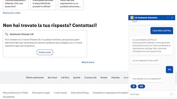Chat Lidl
