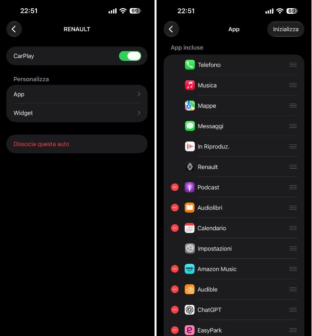 Come usare CarPlay