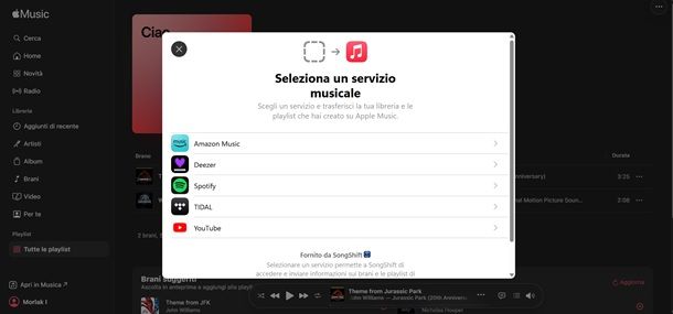 apple music da web