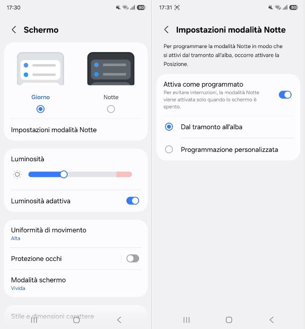 Come togliere lo sfondo nero dal cellulare Samsung