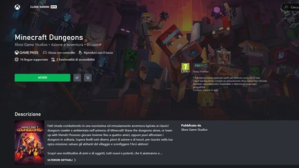 Minecraft Dungeons