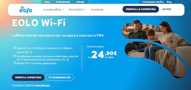 EOLO offerte
