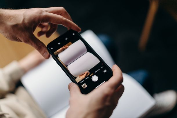 Fotografare un documento con lo smartphone
