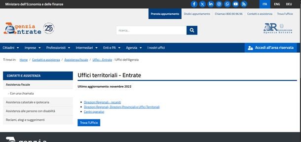 agenzia delle entrate