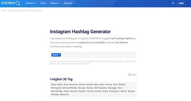 Hashtag Instagram