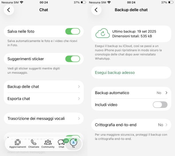 Backup WhatsApp