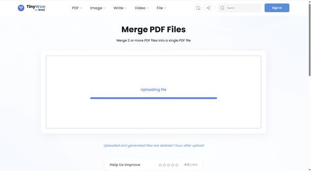 Come stampare più PDF insieme