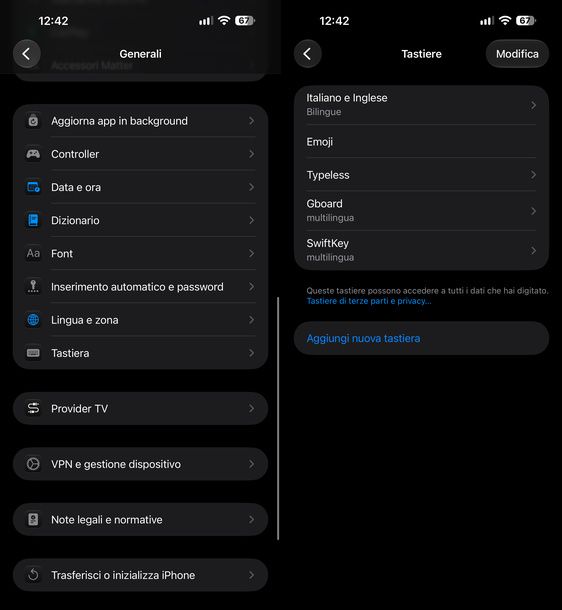 Come digitare lettere su tastiera telefono