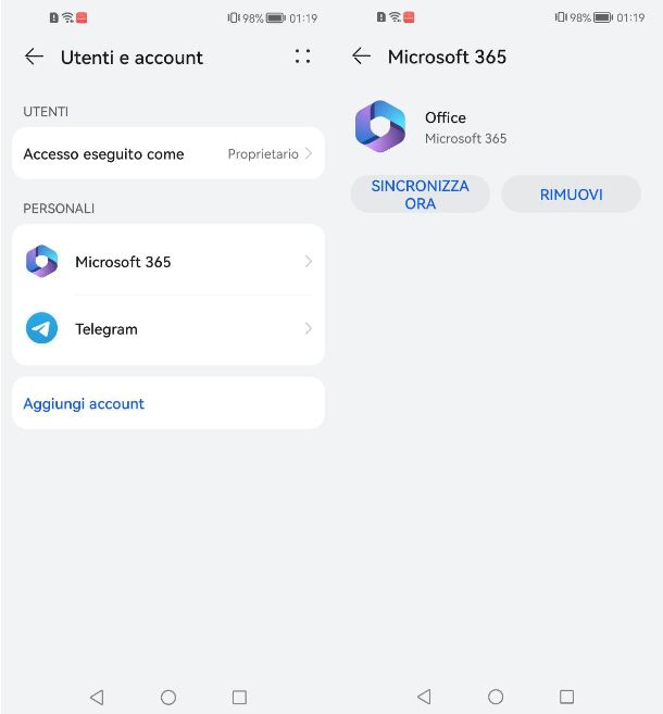 Come faccio a trovare la mia email sul cellulare Huawei