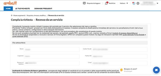 Modulo recesso Aruba