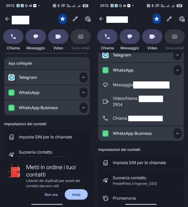 Rubrica Android