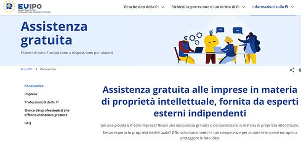 Assistenza gratuita EUIPO