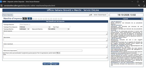 Registrare un marchio online UIBM