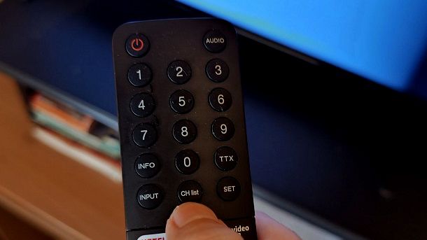 Come togliere il programma audio dal TV Xiaomi