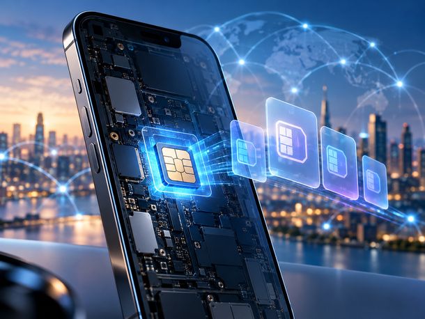 eSIM smartphone