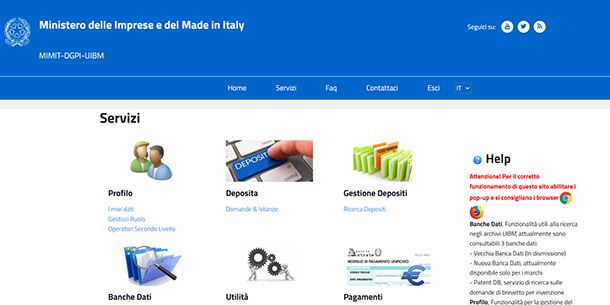 Registrare un marchio online in Italia