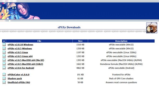 Scaricare ePSXe Windows