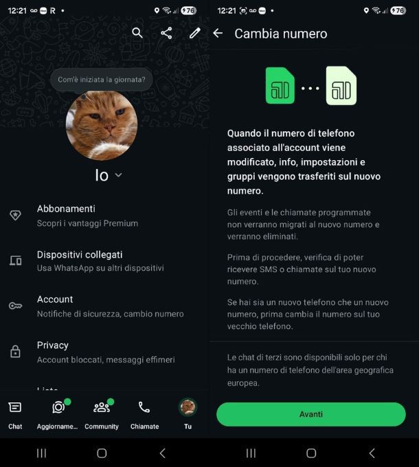 Come non perdere le chat di WhatsApp cambiando telefono