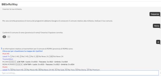 live chat RaiWay