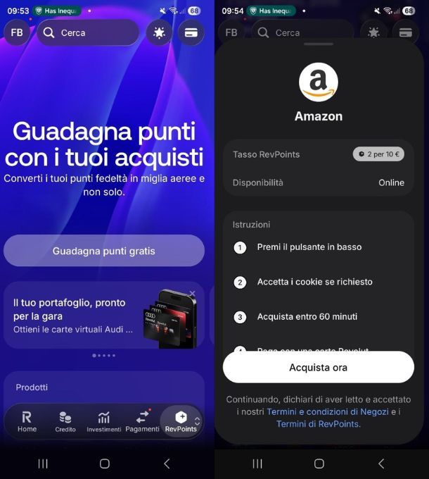 Migliori cashback
