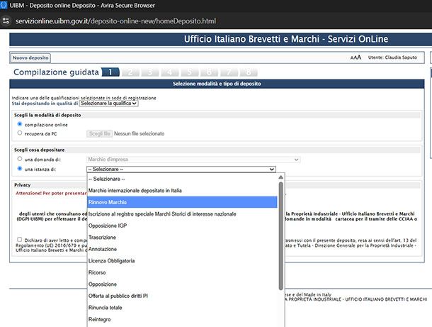 Rinnovo marchio UIBM