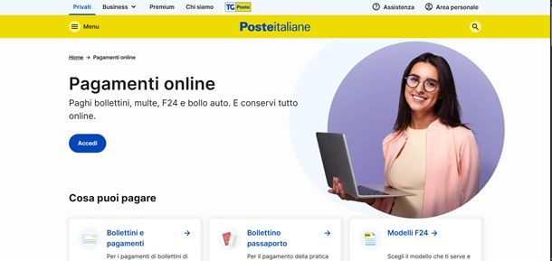 pagamento bollo poste italiane