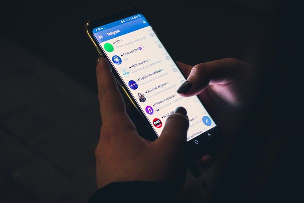 Telegram su smartphone Android
