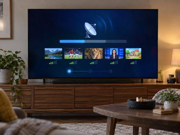 Sintonizzazione automatica canali TV