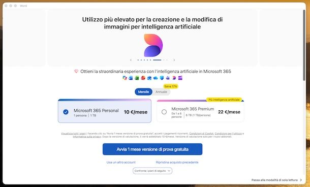 Attivare Microsoft 365