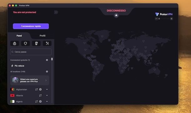 VPN Proton su Mac