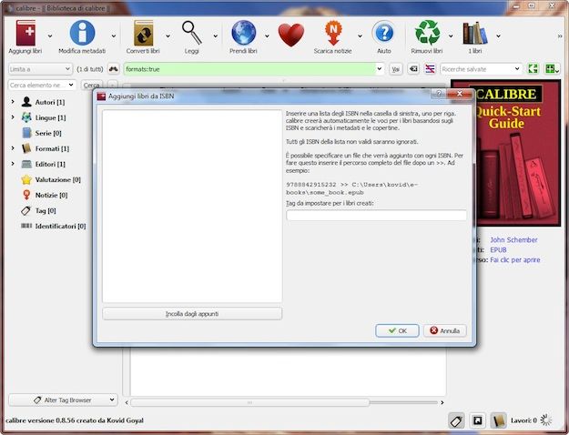 libri gratis con calibre