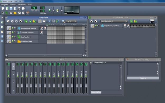 programma mixare canzone