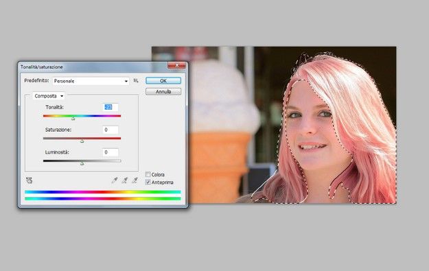 Come Cambiare Colore Ai Capelli Con Photoshop Salvatore Aranzulla