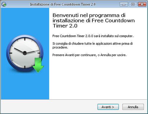 Programma conto alla rovescia per il Desktop | Salvatore Aranzulla